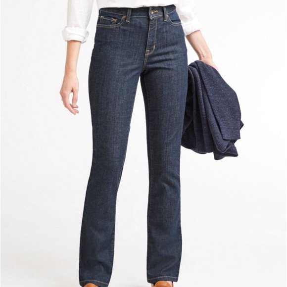 DESI  Dark Wash Boot Cut 5 Pocket Jeans 14 - Picture 1 of 8